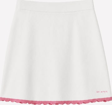 OH APRIL - Saia 'Alora' em branco: frente
