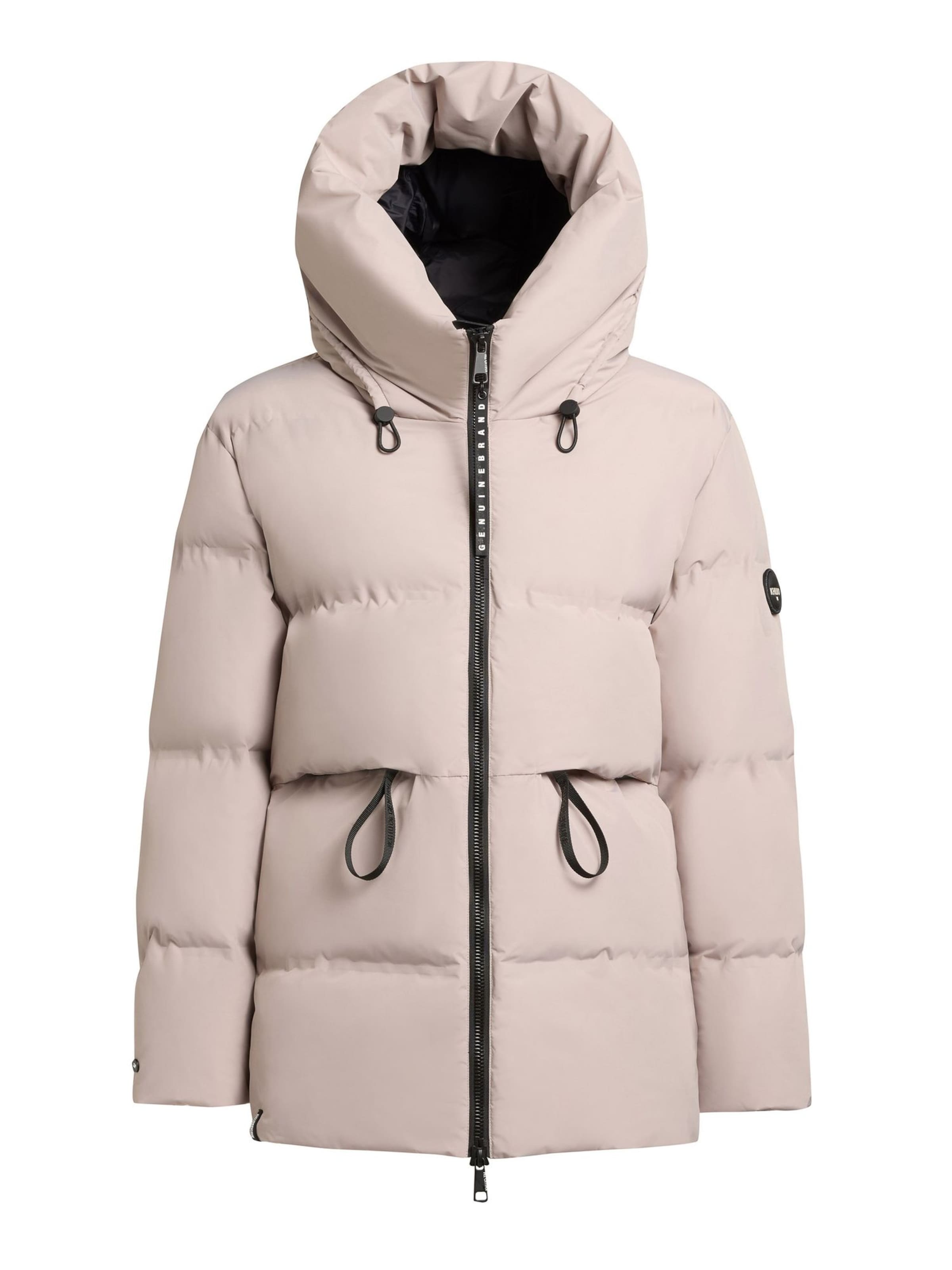 khujo Winter Jacket in Beige: front