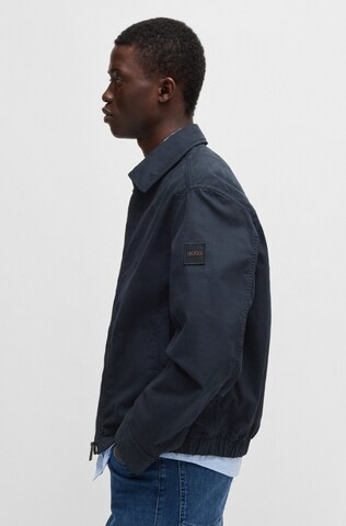 BOSS Orange Between-Season Jacket in Blue