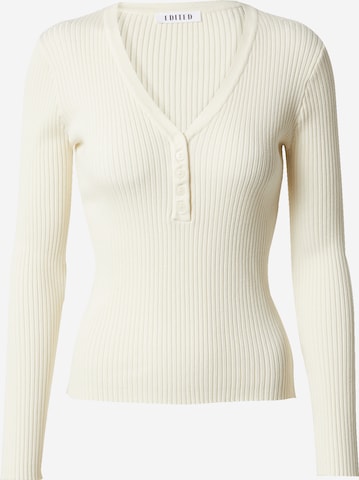 EDITED Sweater 'Alesia' in White: front