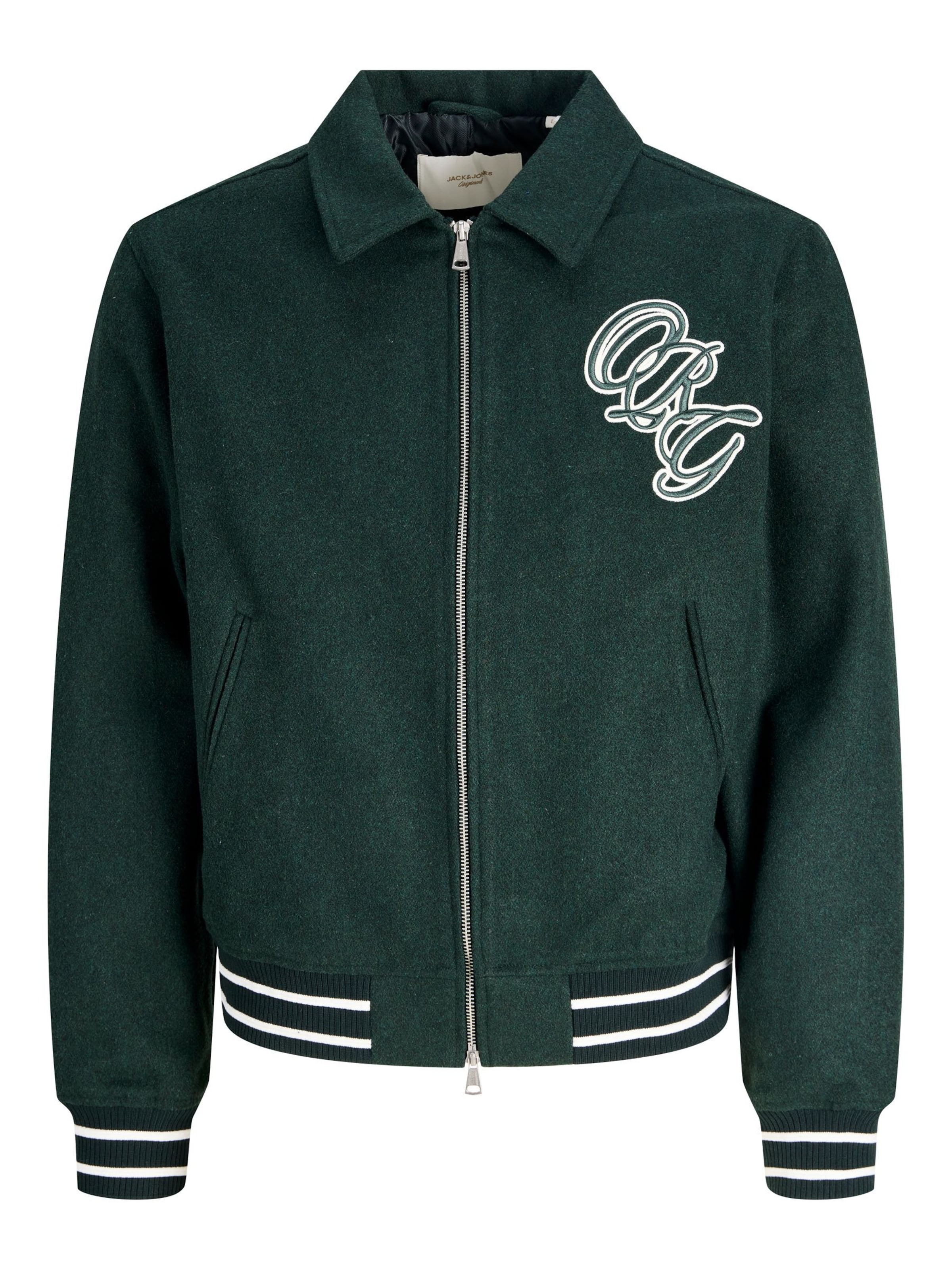 JACK & JONES Jacke in Grün: Vorderseite