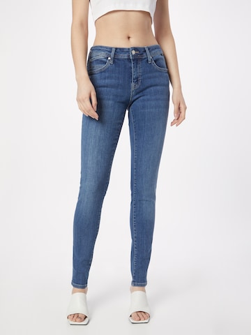 Mavi גזרת סלים ג'ינס 'Adriana' בכחול: מלפנים