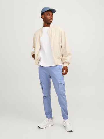 Effilé Pantalon cargo 'Paul Flake' JACK & JONES en bleu