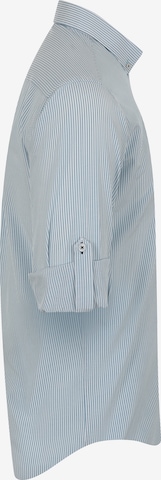 mėlyna DENIM CULTURE Standartinis modelis Marškiniai 'Rex'