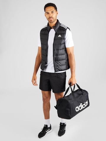juoda ADIDAS SPORTSWEAR Sportinė liemenė 'Essentials'