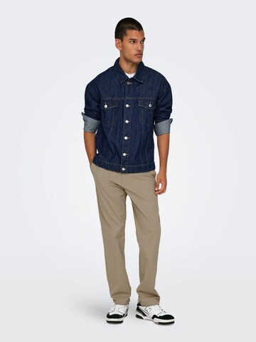 Only & Sons - regular Pantalón chino 'ONSNICKY' en beige