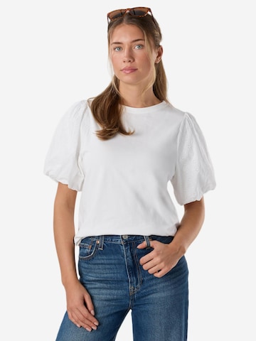 Seaside Blouse 'Flora' in Wit