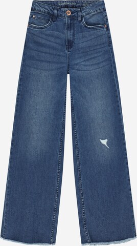 GARCIA Wide leg Jeans 'Annemay' in Blue: front