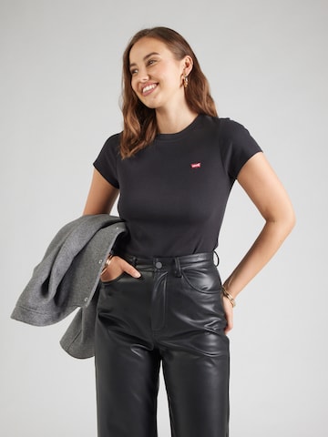 LEVI'S ® Majica 'ESSENTIAL' | črna barva: sprednja stran