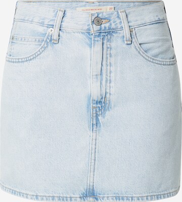 LEVI'S ® Rok '70s High Micro Mini' in Blauw: voorkant