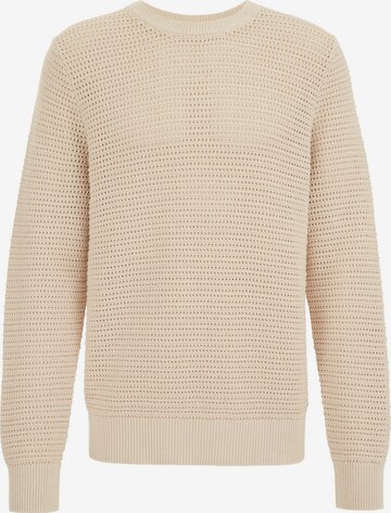 WE Fashion Sweater in Beige: front