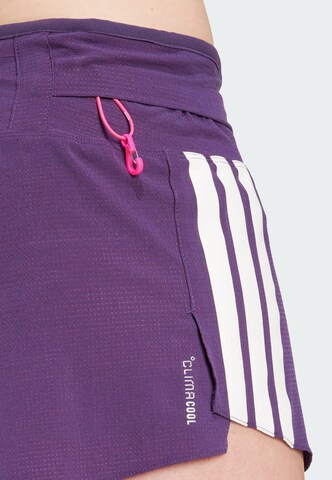 ADIDAS PERFORMANCE Regular Sportshorts 'Adizero' in Lila