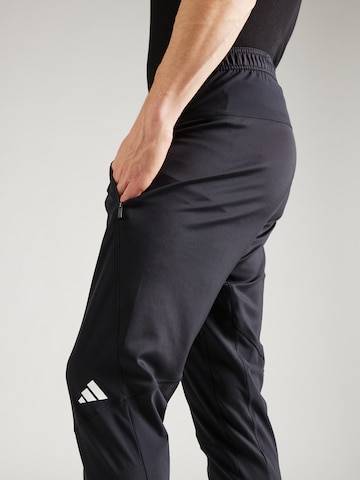ADIDAS PERFORMANCE - regular Pantalón deportivo 'D4T' en negro