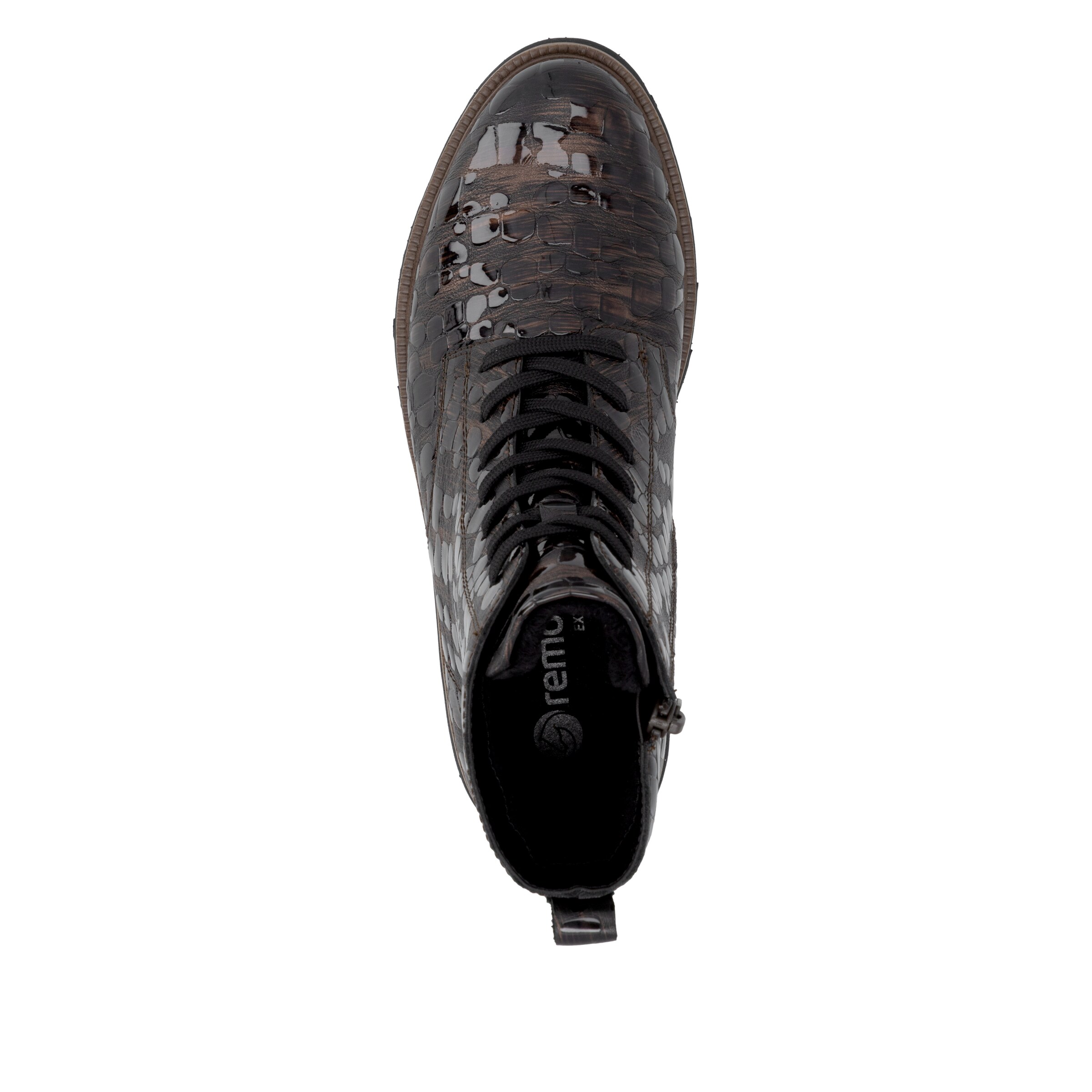 Bottines à lacets 'D3S72' REMONTE en marron