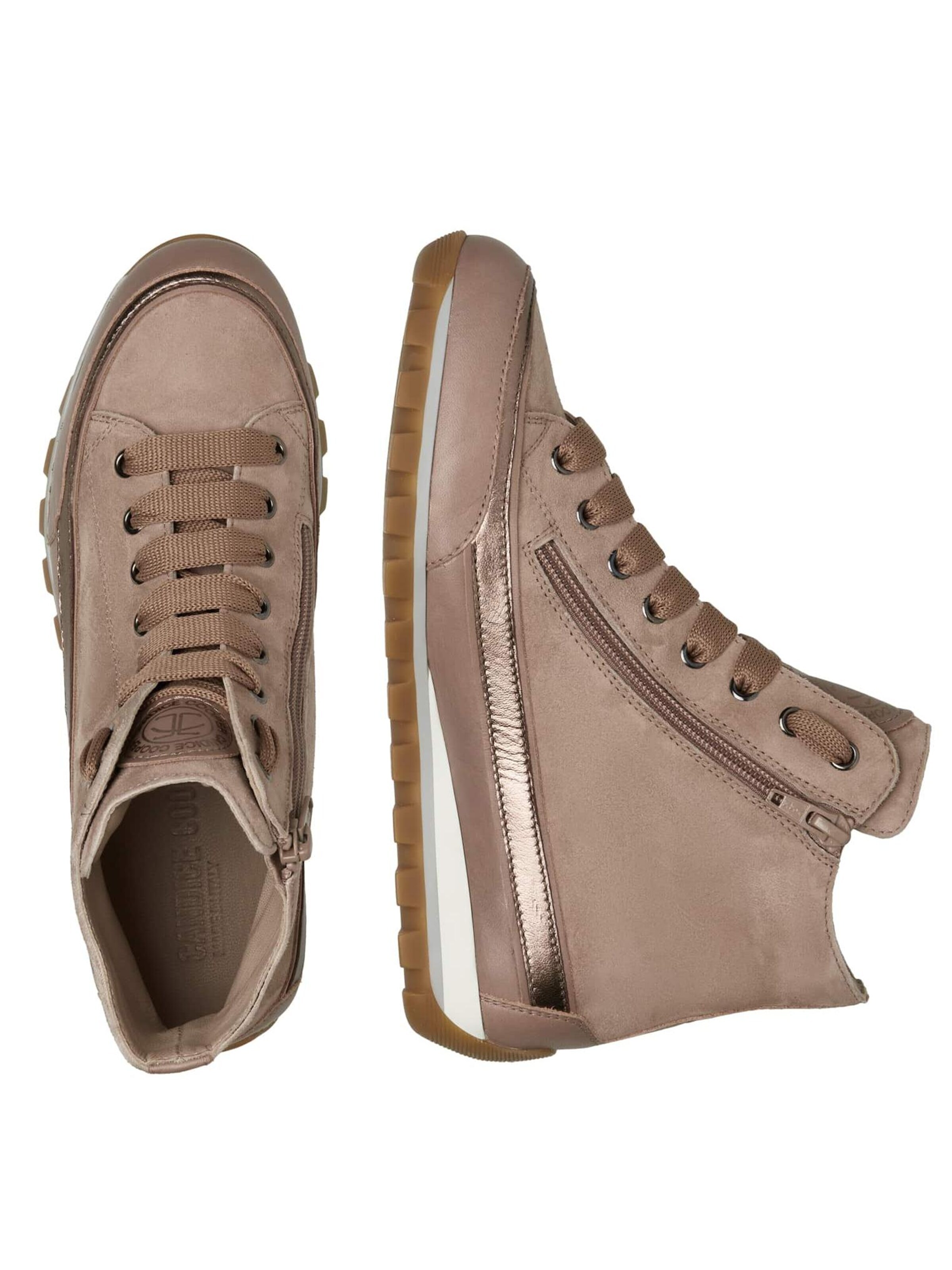 Candice Cooper High-top trainers 'JANIS STRIP PLUS CHIC' in Brown