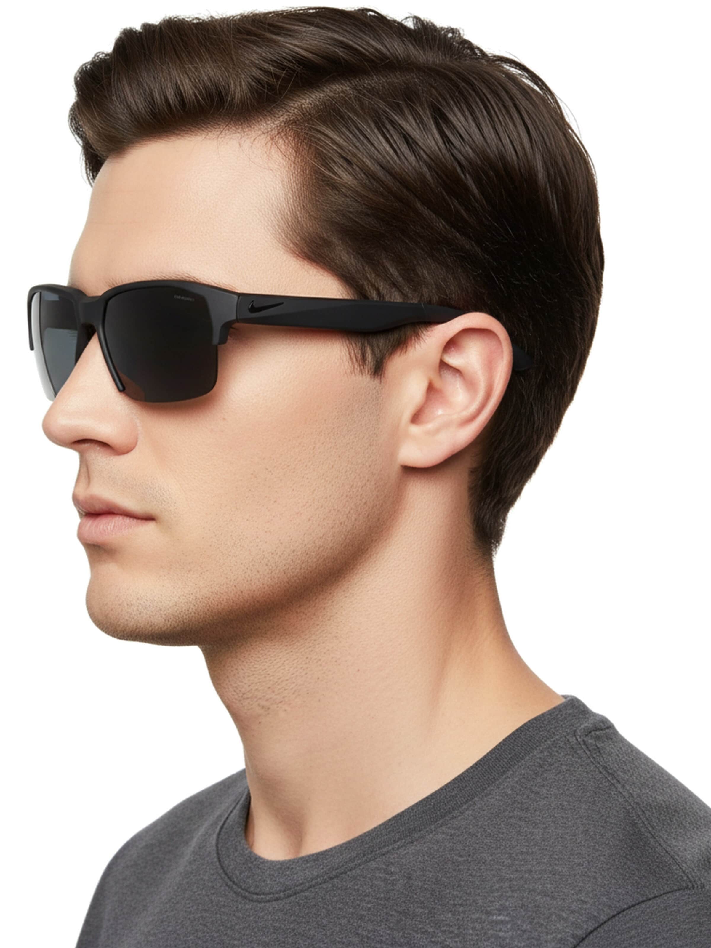 NIKE Sonnenbrille in Schwarz
