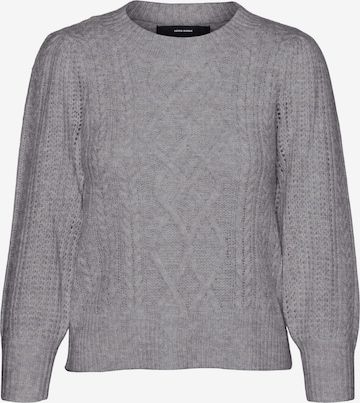 VERO MODA Sweater 'MARA' in Grey: front