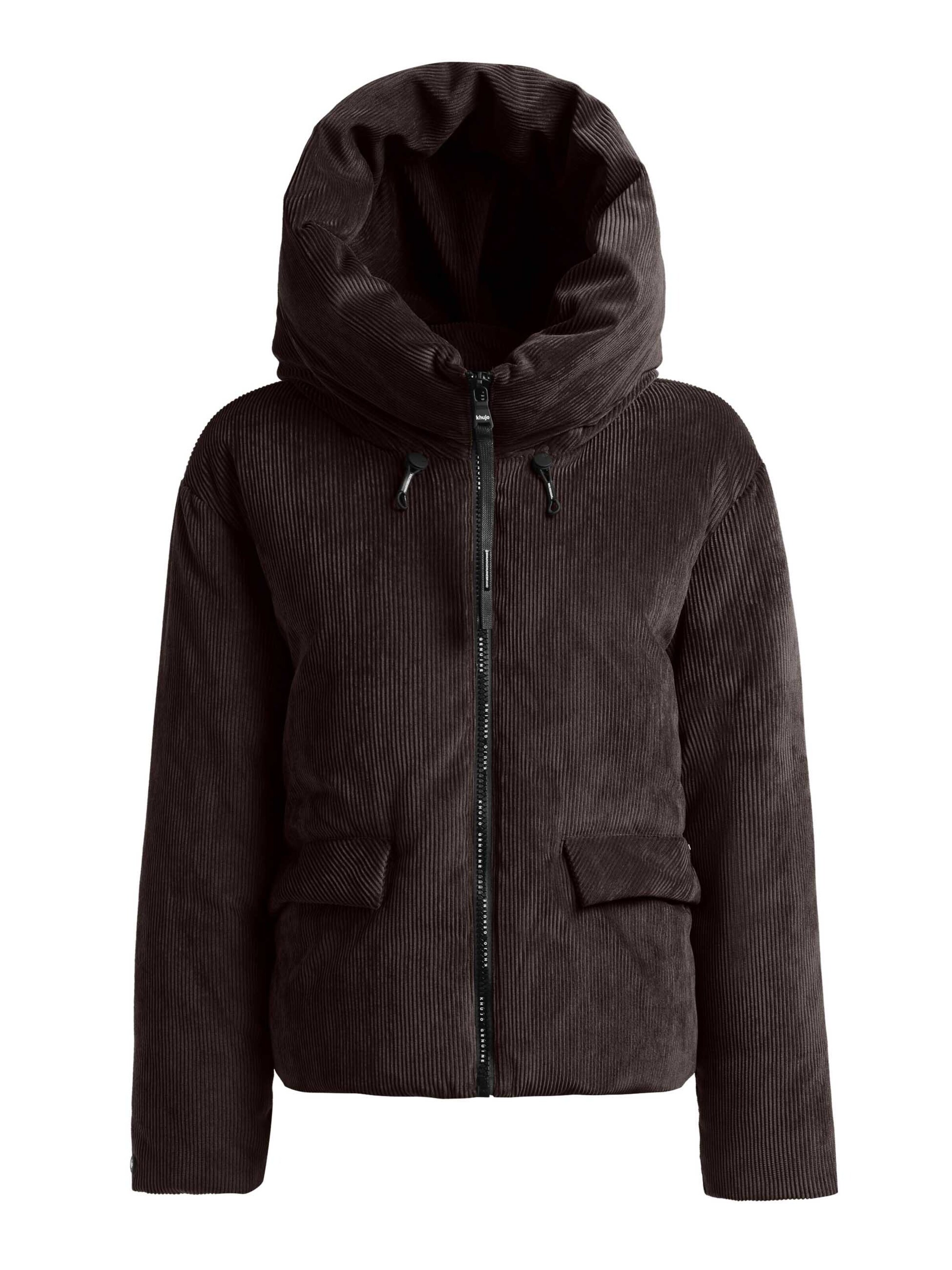 Veste d’hiver 'Zosia' khujo en violet : devant