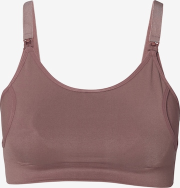 Bustier Soutien-gorge d’allaitement 'Mae' Noppies en gris : devant