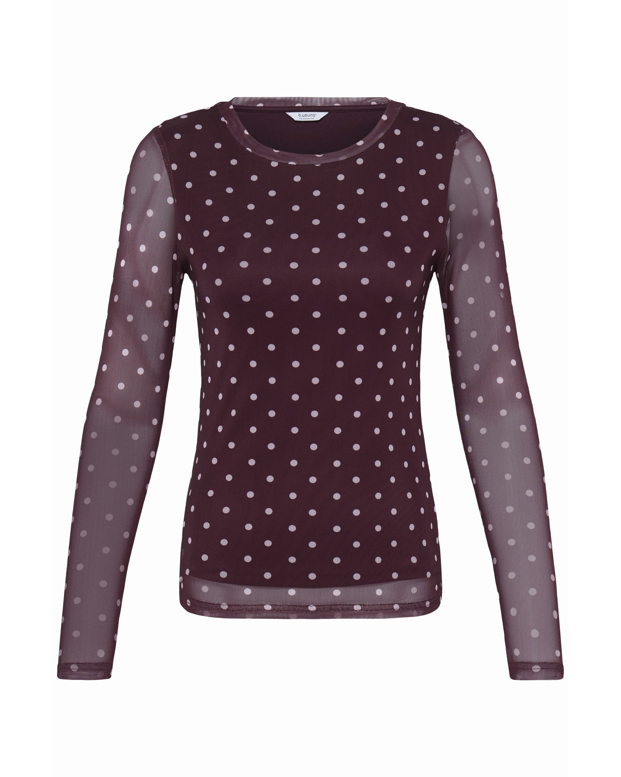 b.young Blouse 'BYRunanna' in Rood: voorkant