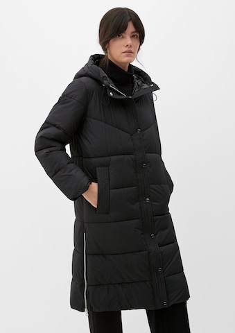 s.Oliver Winter coat in Black