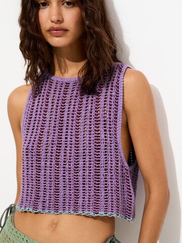 Pull&Bear Kardigany – fialová