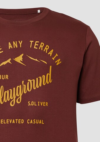 T-Shirt s.Oliver en rouge