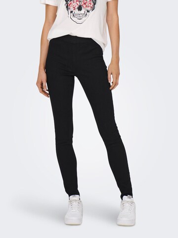 Skinny Jeggings 'PENNY' de la JDY pe negru: față