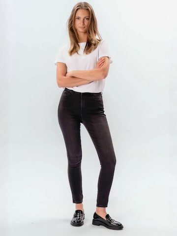 TEESHOPPEN Regular Farkut ' Skinny ' värissä musta: etupuoli