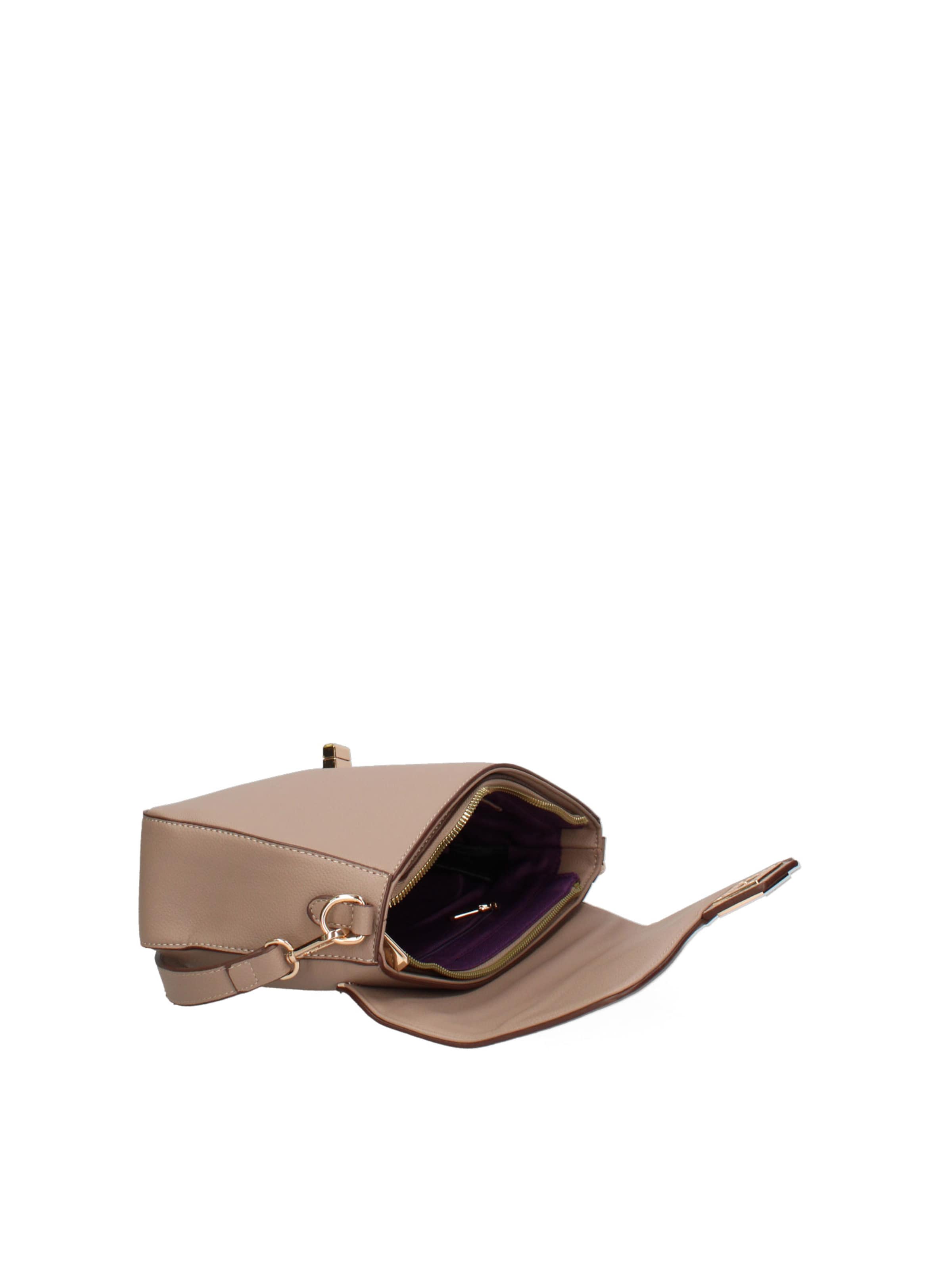 Borsa a spalla 'Borsa a Spalla Donna Amélie Ecopelle - Chiusura Girello' di Diana&Co. in grigio