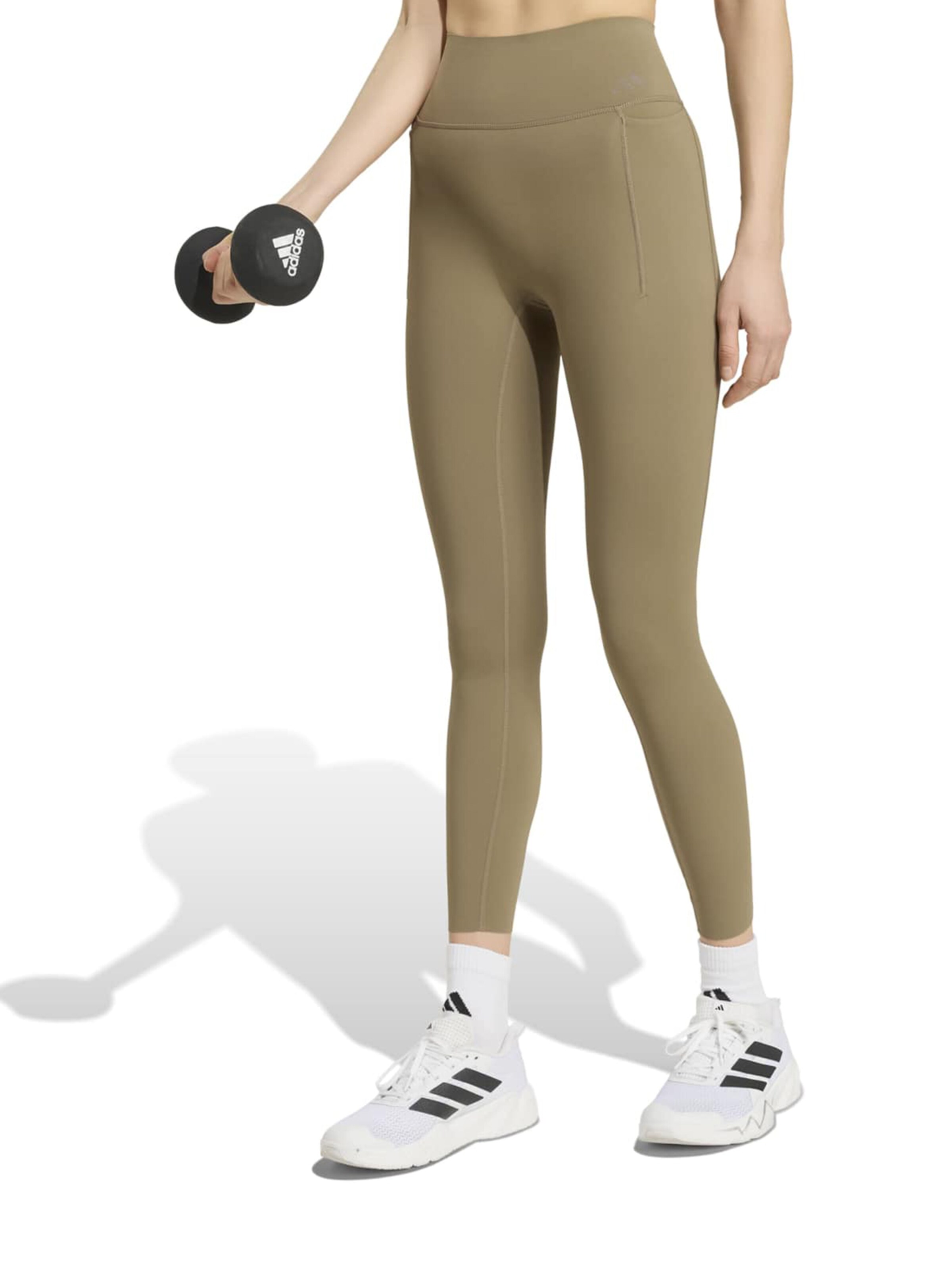 Skinny Pantaloni sport de la ADIDAS PERFORMANCE pe verde