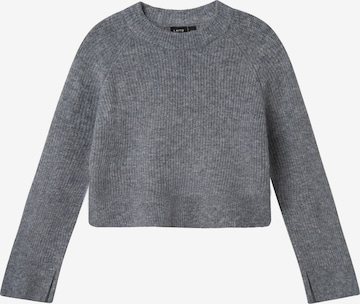LMTD Sweater 'NLFKLEAVE' in Grey: front