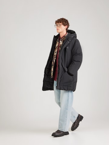HUGO - Abrigo de invierno 'Mandev2541' en negro
