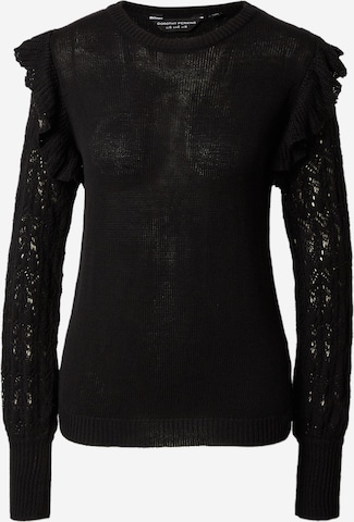 Dorothy Perkins Sweater in Black: front