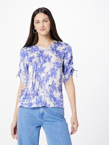 DAY BIRGER ET MIKKELSEN Blouse 'Joshua' in Blauw: voorkant