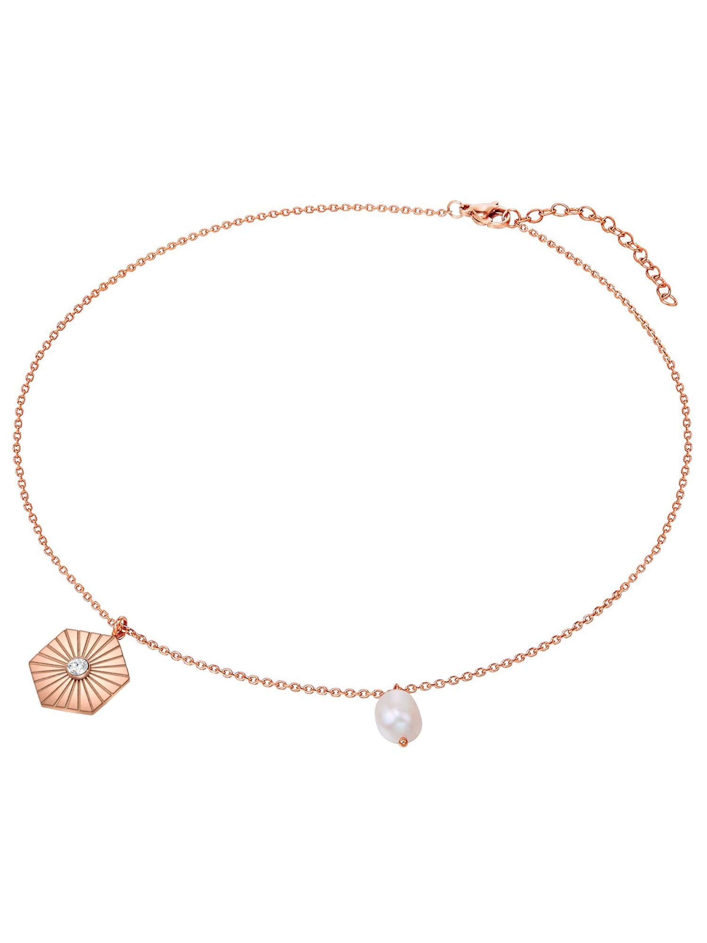 Valero Pearls Kette in Gold: Vorderseite