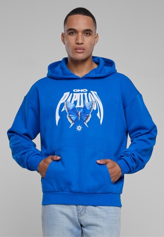 Sweat-shirt 'Origami' MT Upscale en bleu : devant