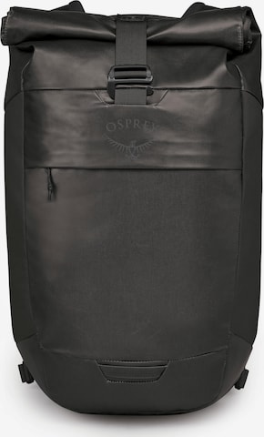 Osprey Sportrucksack 'Transporter Roll Top' in Schwarz: predná strana