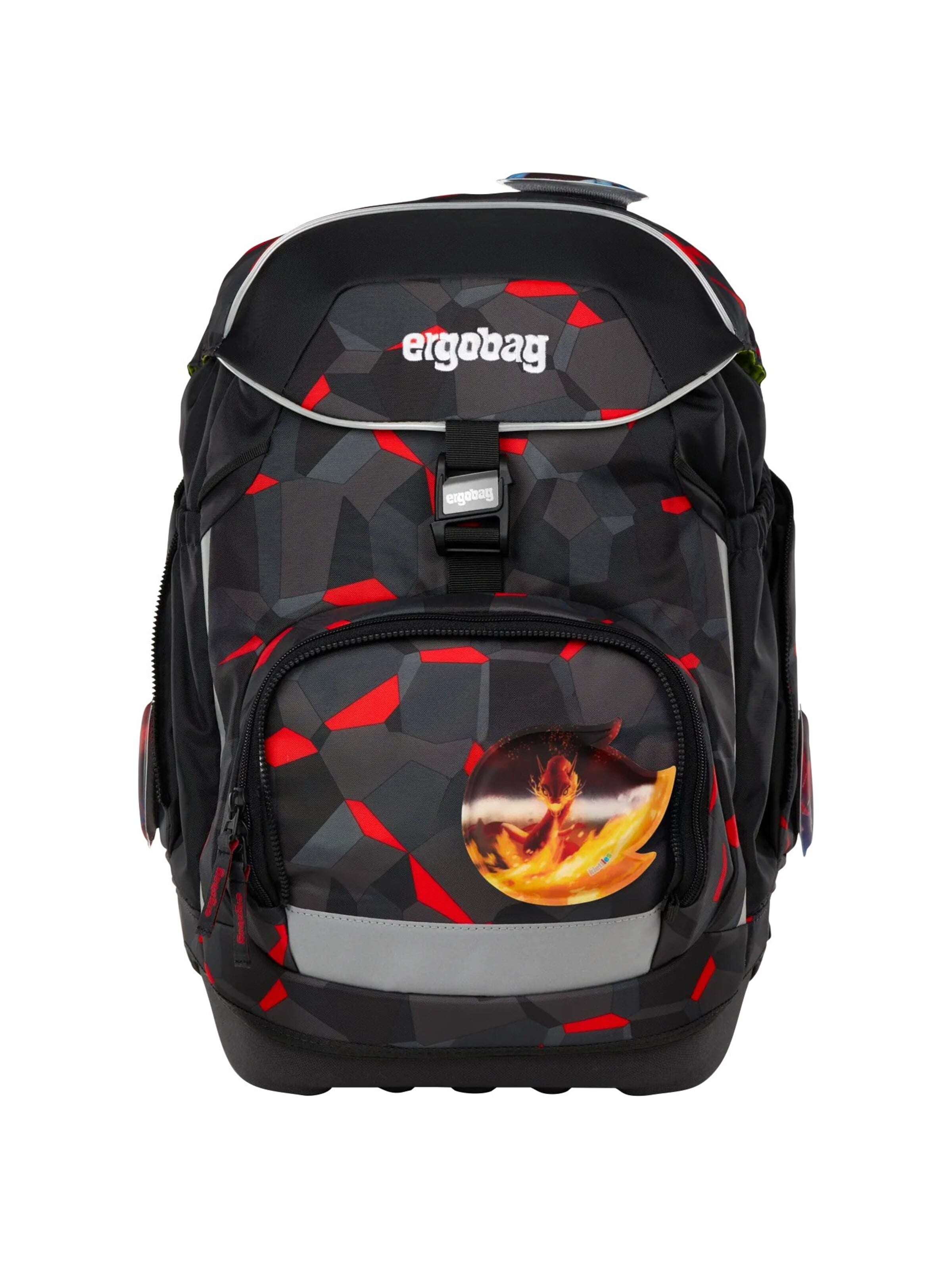 ergobag Backpack 'Schulranzen-Set pack Set' in Grey