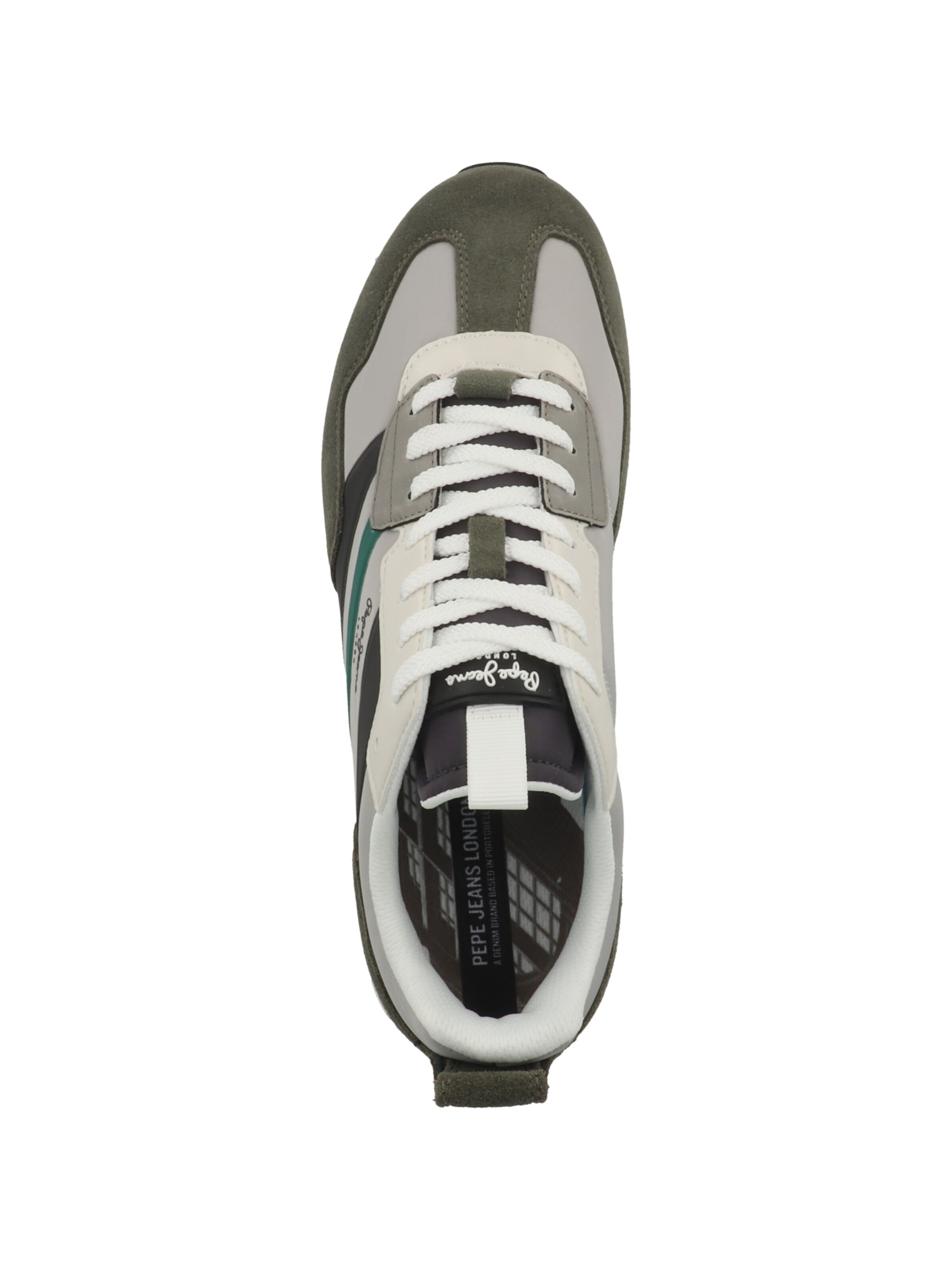 Pepe Jeans - Sapatilhas baixas 'Foster Heat' em verde