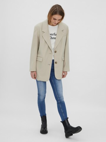 VERO MODA - Blazer 'Josefine' em cinzento