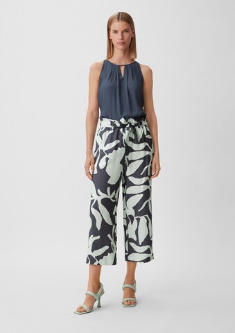 comma casual identity Wide Leg Hose in Grau