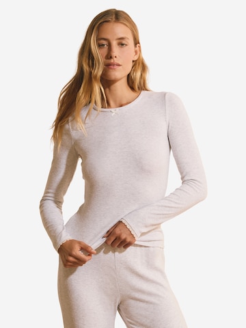 ETAM Slaapshirt 'Bastien' in Beige: voorkant