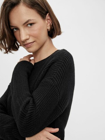 PIECES Sweater 'Karie' in Black
