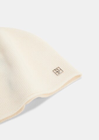 Bonnet COMMA en beige