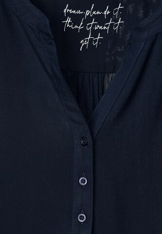 STREET ONE Bluse in Blau