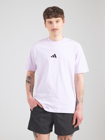 ADIDAS SPORTSWEAR Функциональная футболка 'Essentials' в Лиловый: спереди