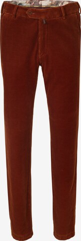 Meyer Hosen Chino Pants in Brown: front