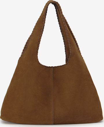 Les Visionnaires Shoulder bag 'Paz Cozy' in Brown: front