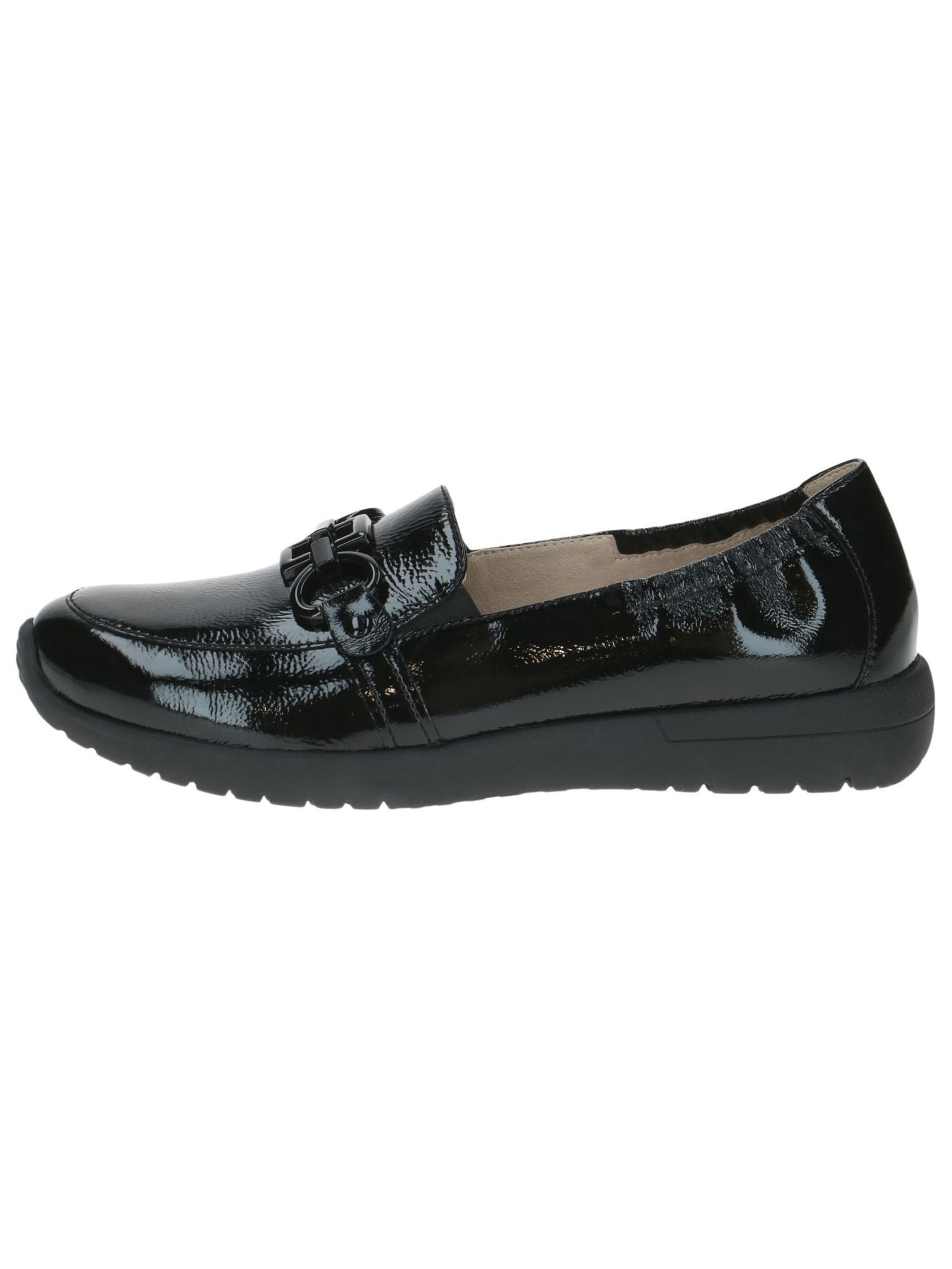 CAPRICE Classic Flats in Black